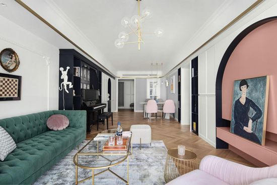 140㎡超柔美的輕奢三居室，優雅溫馨太醉人！