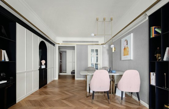 140㎡超柔美的輕奢三居室，優雅溫馨太醉人！