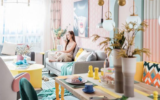 時尚單身女青年的“浪漫滿屋”，北歐風定制意想不到的絢麗多姿！